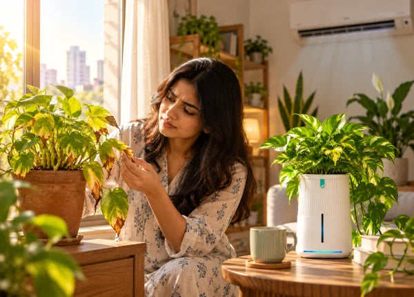 Indoor Plant Care During Indian Summers: Heat, Windows and AC